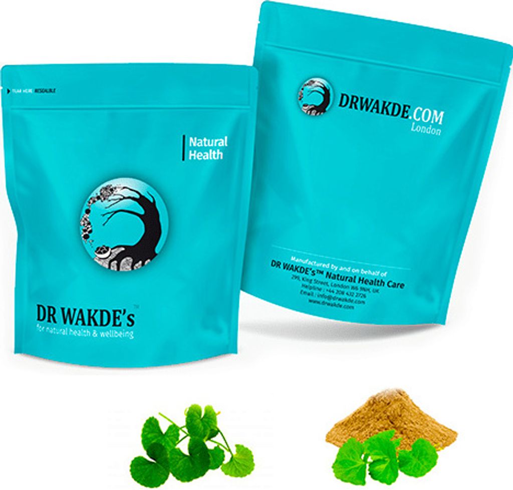 DR WAKDE'S Gotu kola Pulver (Mandukparni | Centella asciatica) - 1 kg (2.2lb) | Rein, Raw & Getrocknetes Pulver | Ayurveda-Kräuter | Vegan | Nichts