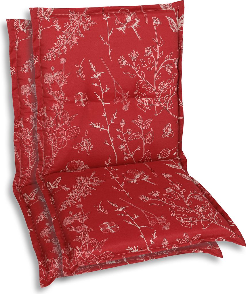 GO-DE Textil, Sesselauflage Niederlehner, 2er Set, Farbe: Produktbild 