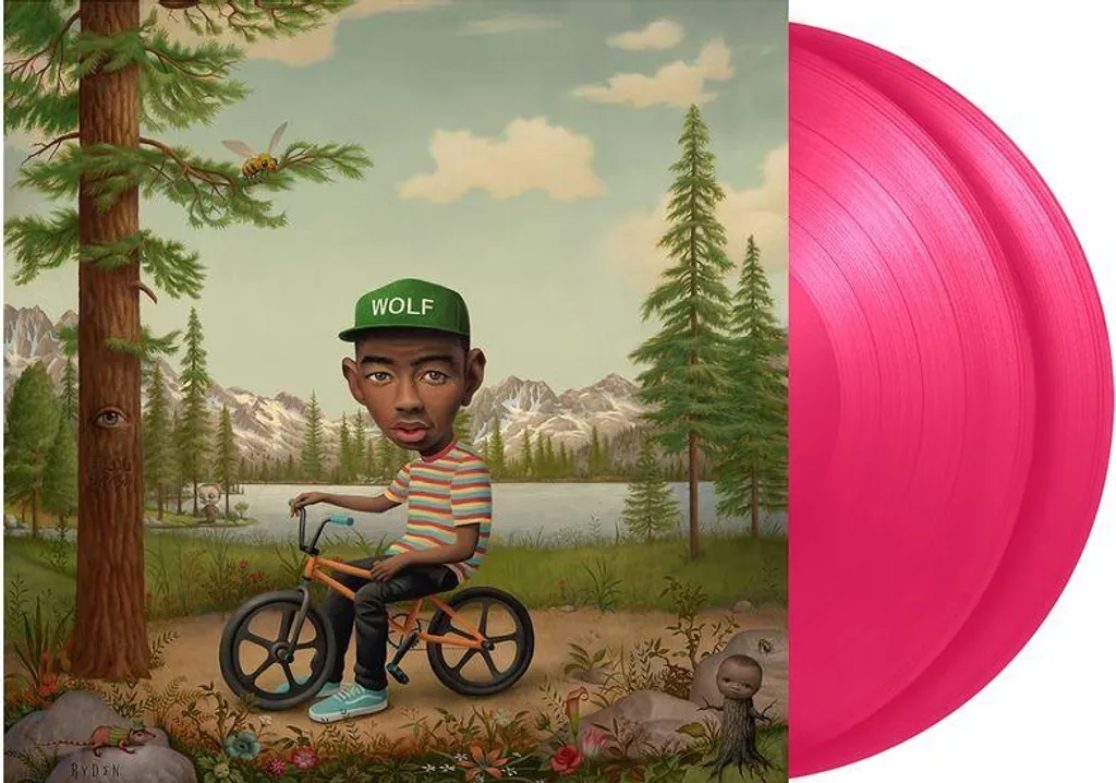 Tyler The Creator Wolf Vinyle Rose 2 LP - Édition Limitée Double Disque - 2