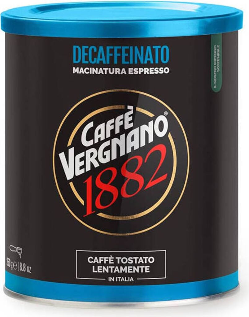 Caffè Vergnano 1882 Decaffeinato Espresso | gemahlen | 250g Produktbild 