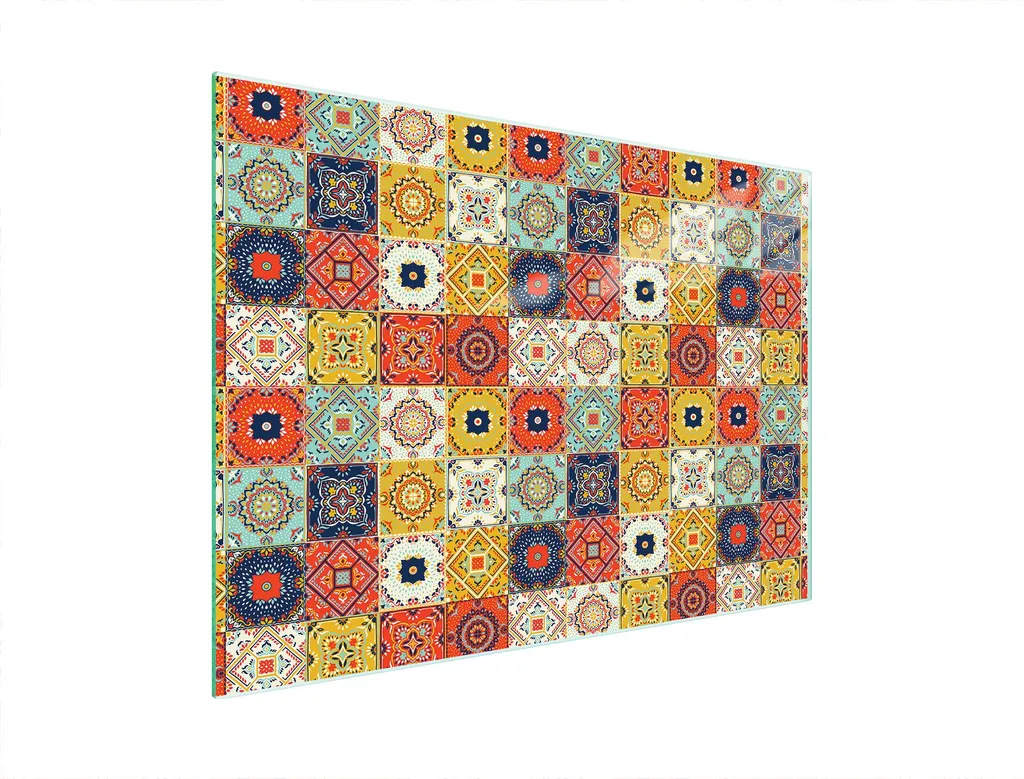Tagliere in vetro 40x30 a mosaico