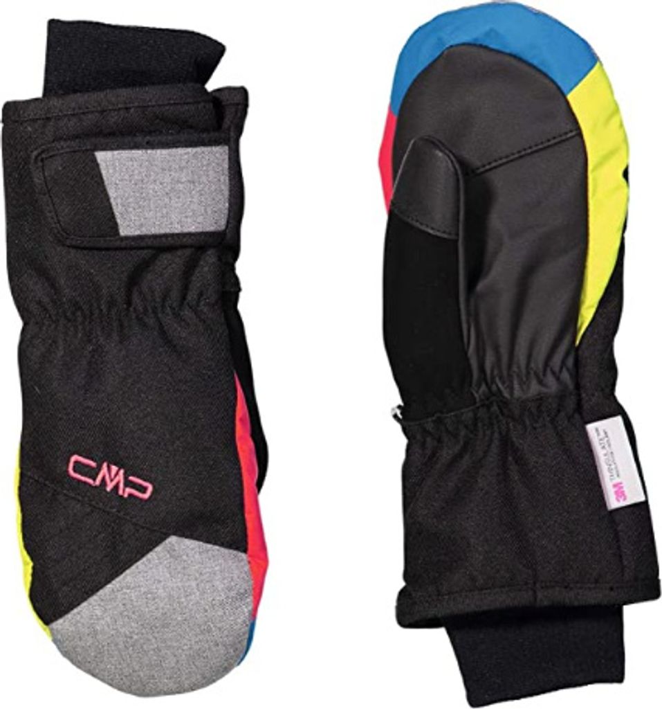 Cmp Kids Mitten Nero-B.jewel-Strawberry 4