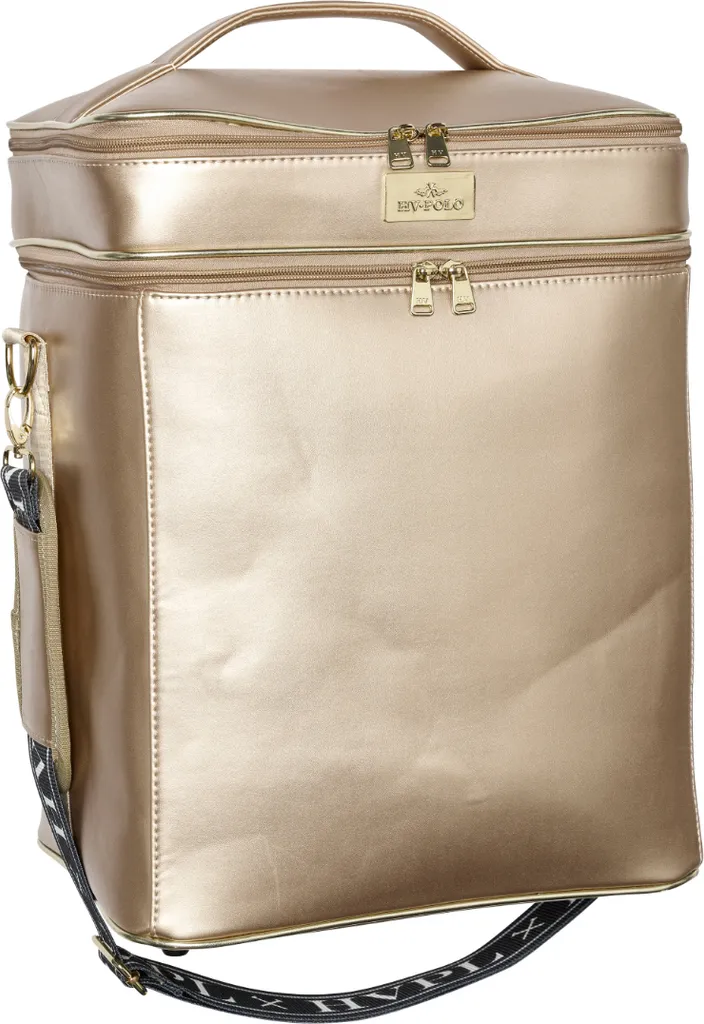 Trousse de Toilette Georgia Gold HV Polo avec Détails Dorés Élégants