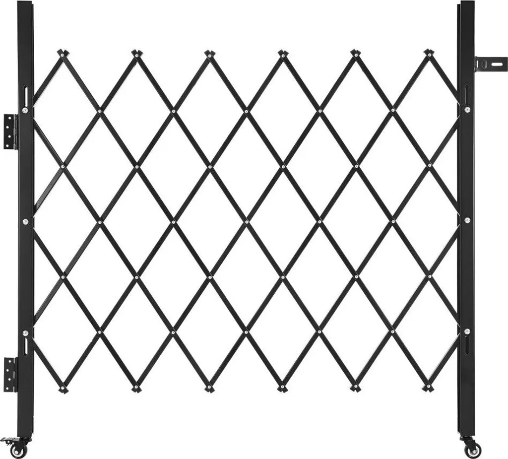 Grille de sécurité rétractable 110x131cm pour porte et fenêtre