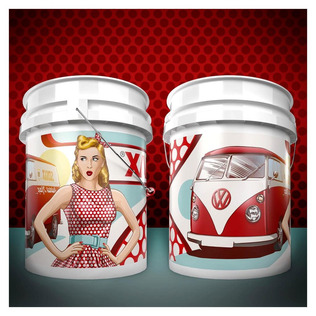 Autopflege Bundle Premium | Auto Reinigungsset - Wascheimer mit Deckel + Grit Guard Eimereinsatz, Autoshampoo 2L, Autoschwamm, Felgenreiniger 1L, F...