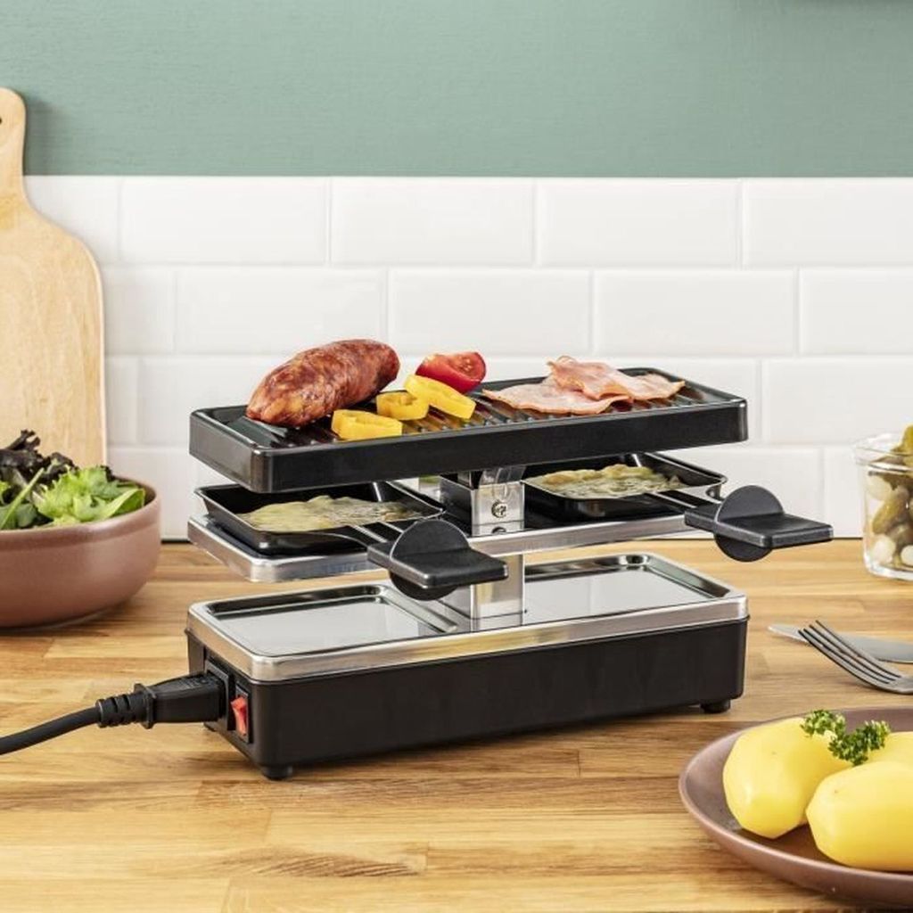Tefal RE2308 Plug & Share Raclette | 400 Watt | 2 Pfännchen Produktbild 10