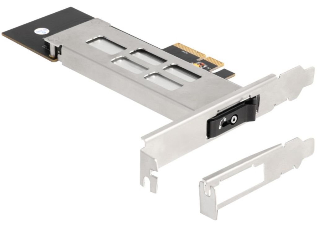 DeLOCK DeLock Wechselrahmen PCI Express Karte für 1 x M.2 NMVe SSD