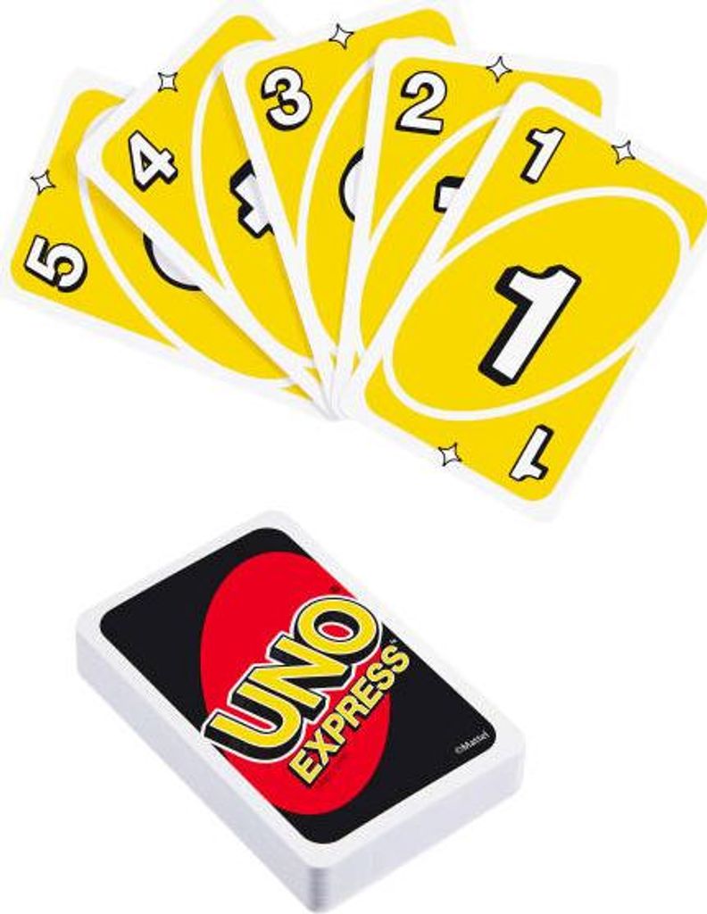 Games UNO Express, Kartová hra, Zbavovacia, 7 rok / roky, Obrázok produktu 