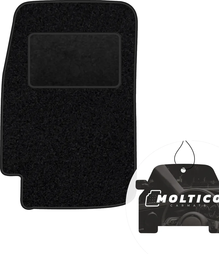 Tappetino Auto Toyota Corolla E10 (1991-1997) Velours Nero moto-MOLTICO