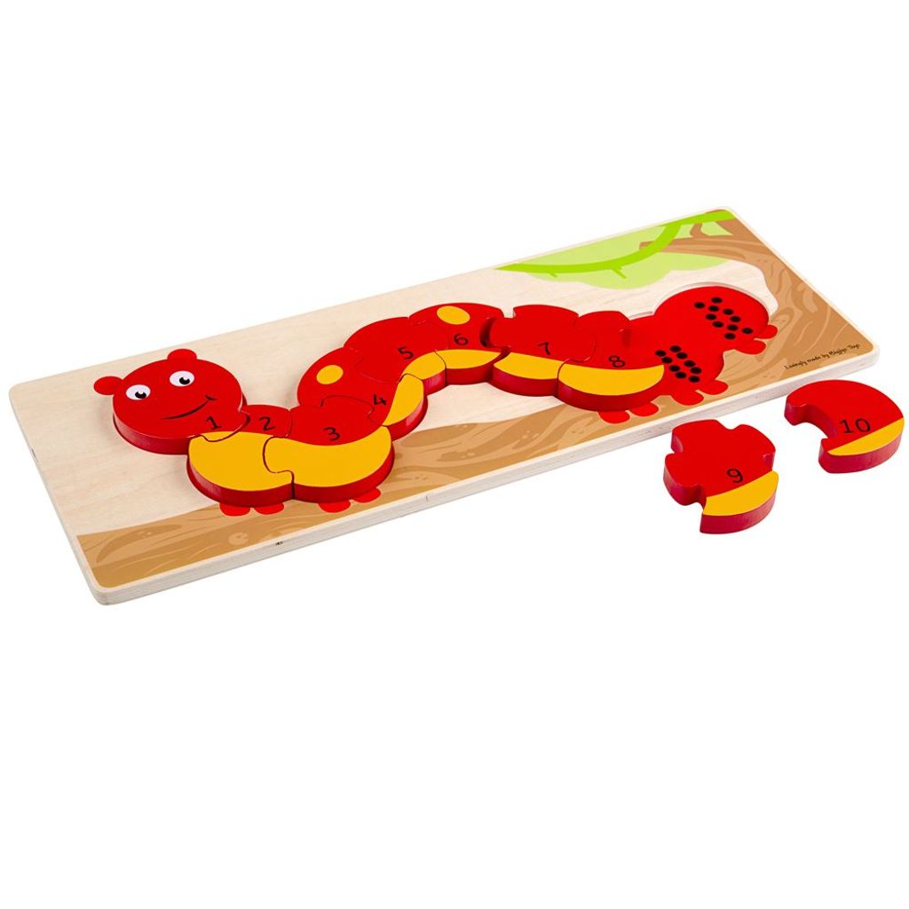 Bigjigs Toys Computerpuzzle Raupe