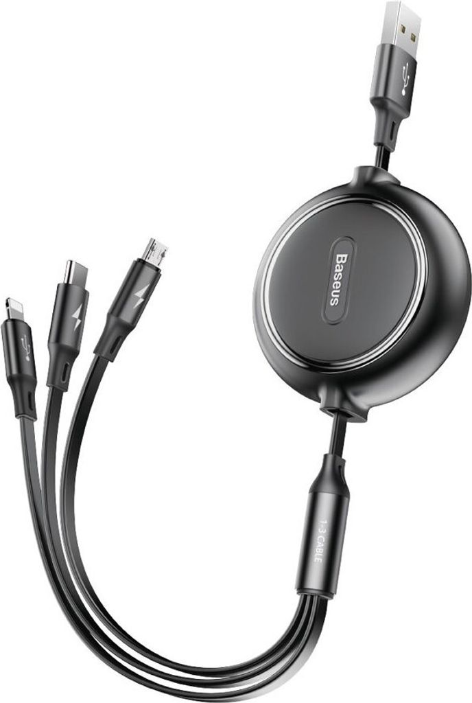 Baseus Golden Loop 3-in-1 elastisches USB-Lade- und Produktbild 