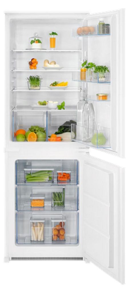 Electrolux Einbau-Kühl-Gefrierkombination / 1580 mm / 233 L / LowFrost / Schlepptür KNS5LE16S
