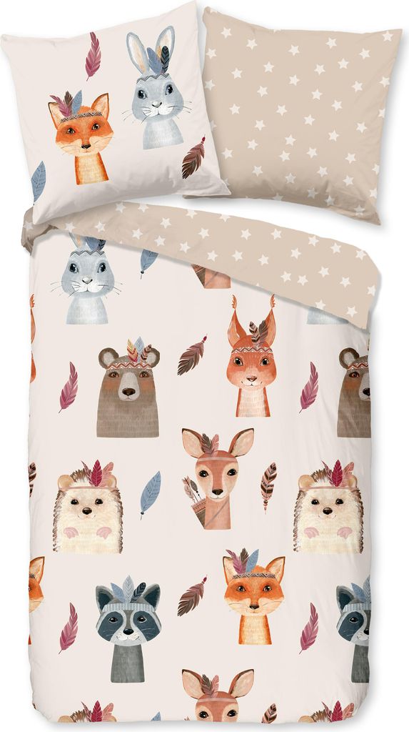 Duvet cover Good Morning 135x200 + 1* 80x80 cm - animals