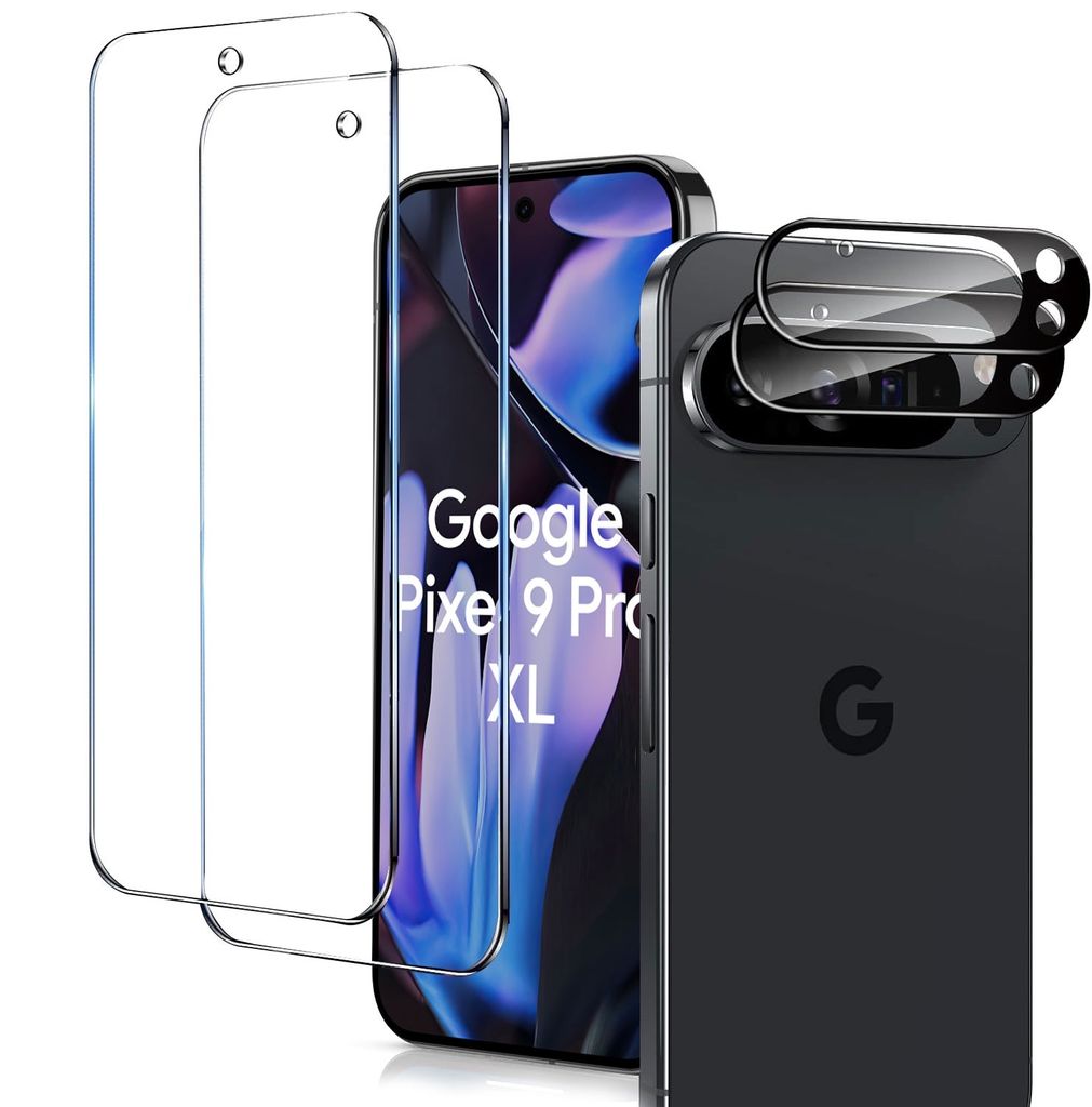 szkło ochronne 2X (wyświetlacz + aparat) dla Google Pixel 9 Zdjęcie produktu 