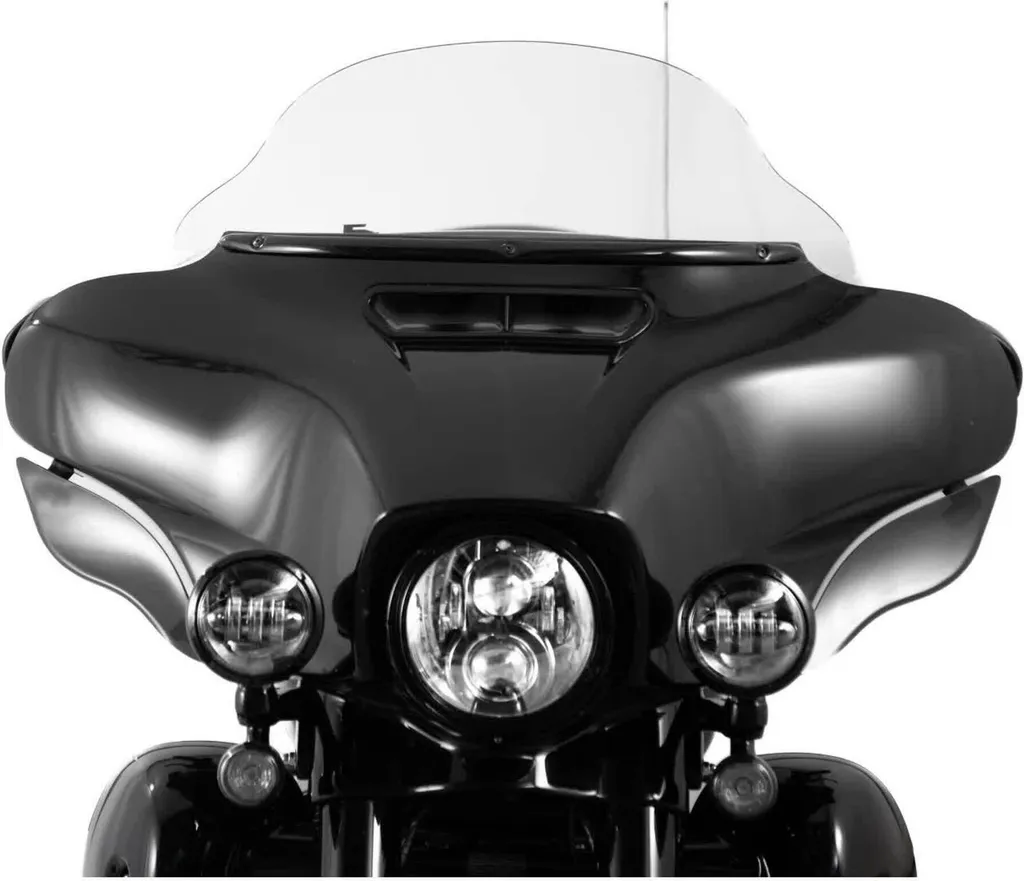 Bulle Haute Protection Transparente Isotta pour Harley Electra Glide