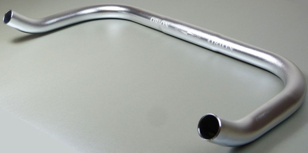 Bullhorn Fixie Singlespeed Lenker Silber 400 mm Produktbild 