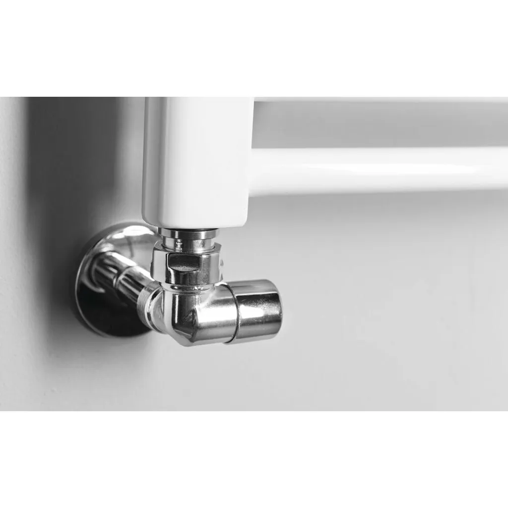 Raccordement radiateur angle droit Aqualine First chromé brillant - 3