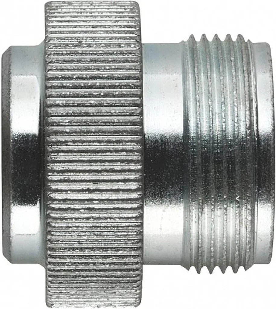 Adattatore gas Kemper USA/UE – Da filettatura americana (CGA 600) a filettatura europea 7/16" | Ottone di alta qualità | Prodotto in Italia