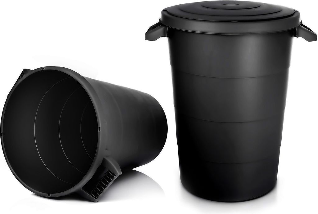 BigDean 2x wetterfeste Universaltonne mit Deckel und 2 Produktbild 