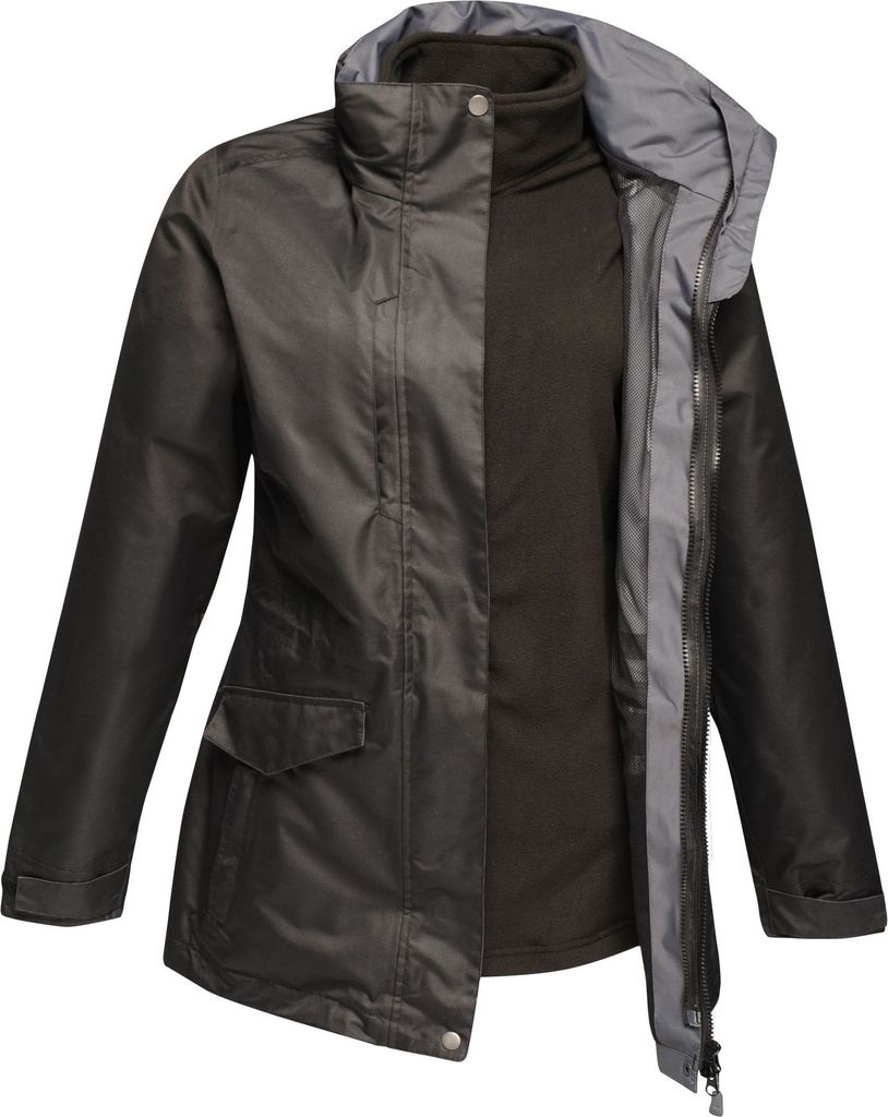 Regatta Professional - Jacke 3 in 1 für Damen RG3822 (42 DE) (Schwarz)
