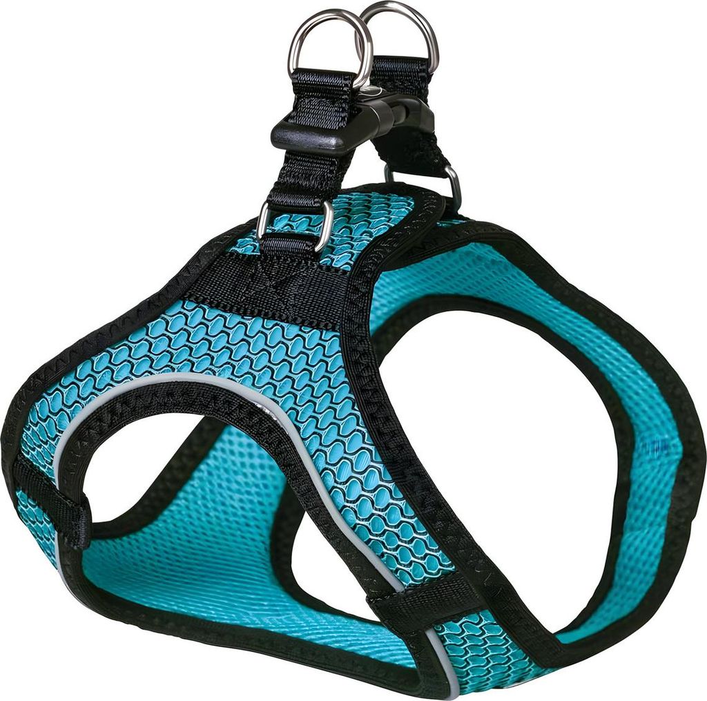 Nobby-Harness „MESH AIR“ hellblau L Brustumfang: 55–60 cm, Bauchumfang: 58–65 cm