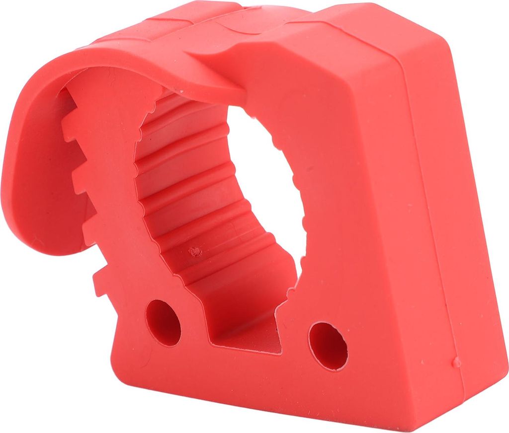 Schaufelhalter-Set, verbessert die Arbeitseffizienz, verschleißfeste Schnellspanner-Gummiklemmen-Halterung für ATV, UTV, LKW, Rot