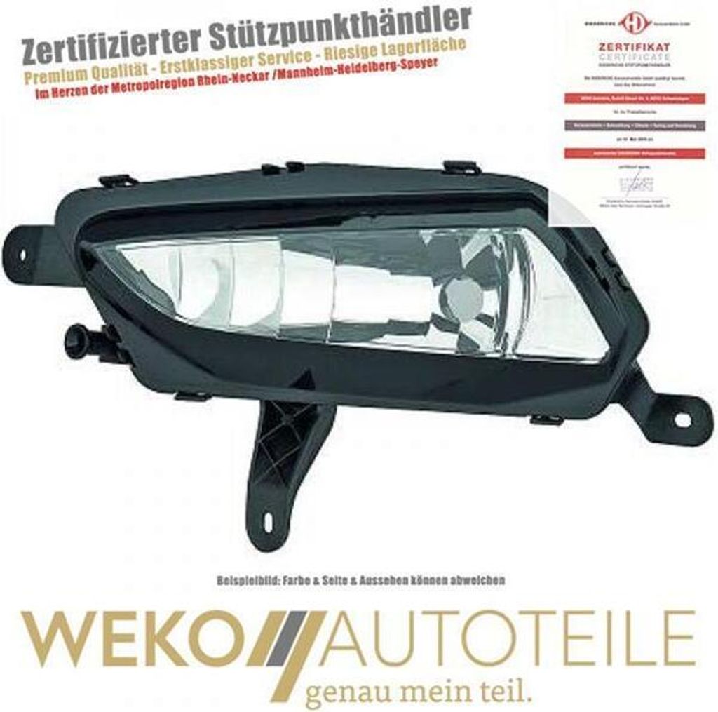 Nebelscheinwerfer rechts DIEDERICHS 1808088 für OPEL