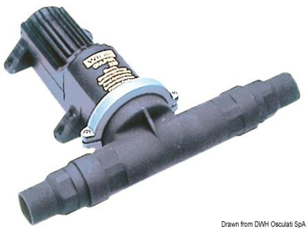 Whale Gulper Zerkleinerungspumpe 24 V - Osculati 50.113.24