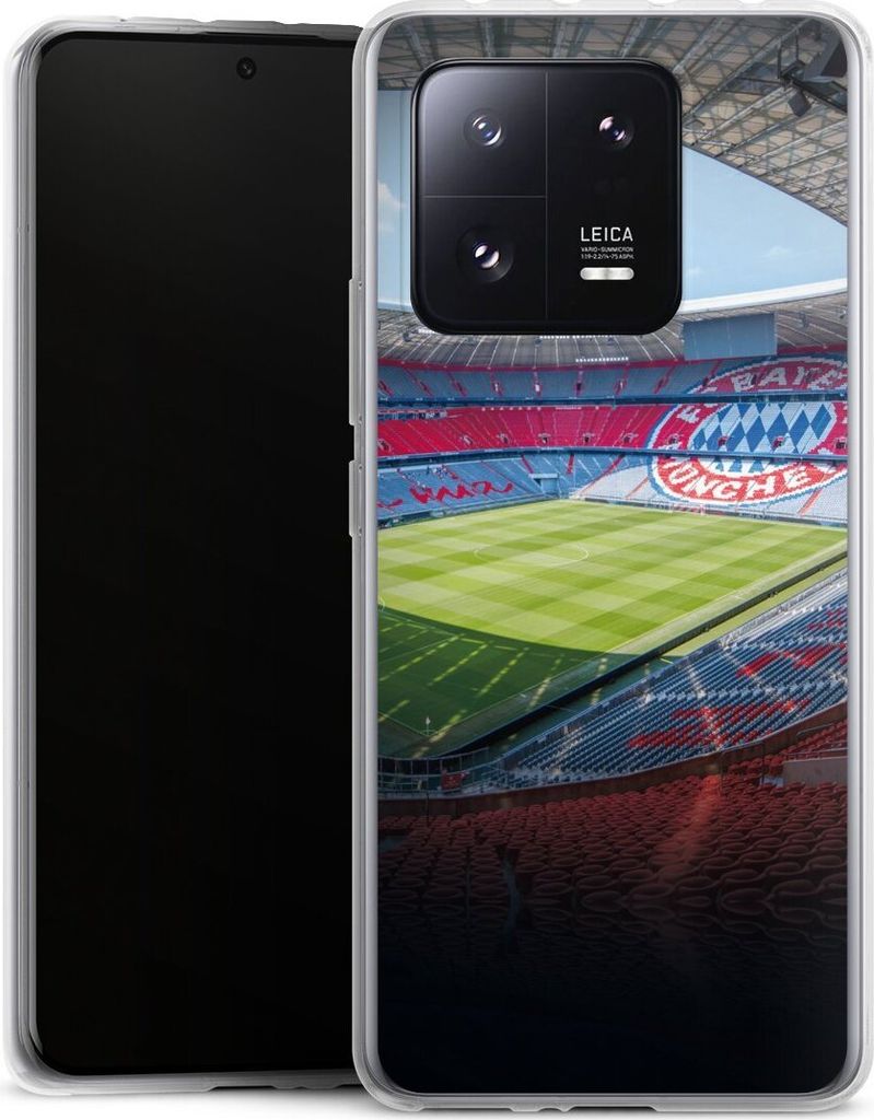 DeinDesign Handyhülle für Xiaomi 13 Pro Silikon Hülle Case Smartphone Schutzhülle FC Bayern München FCB Stadion