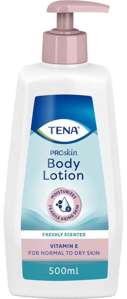 Feuchtigkeitsspendende und regenerierende Körperlotion für trockene und empfindliche Haut - TENA Skin Lotion