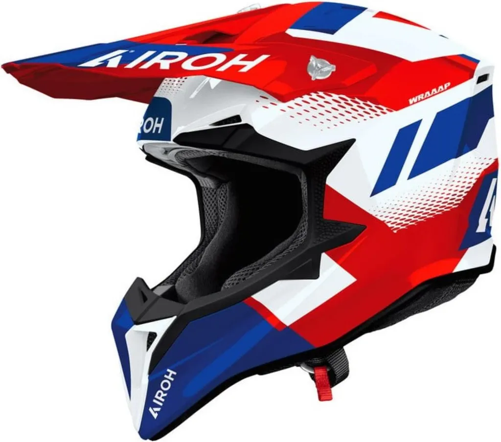 Casque Airoh Wraaap Vision WRAV55 en thermoplastique HRT et ventilé
