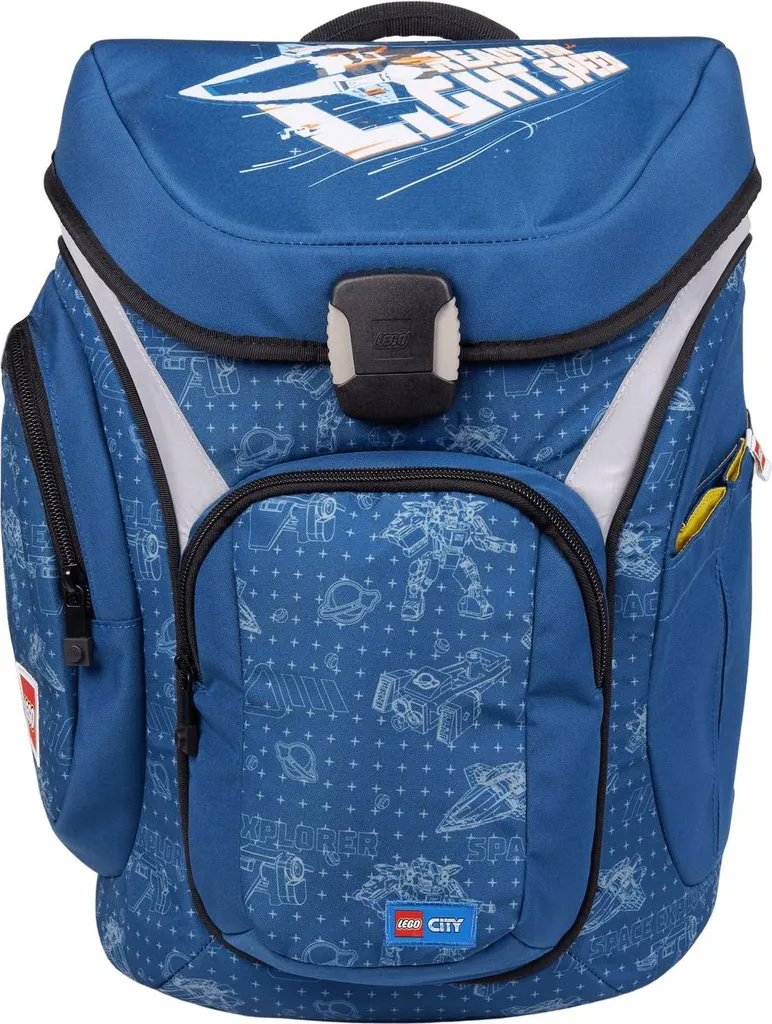 Sac LEGO CITY Space Explorer avec dos ergonomique et détails réfléchissants