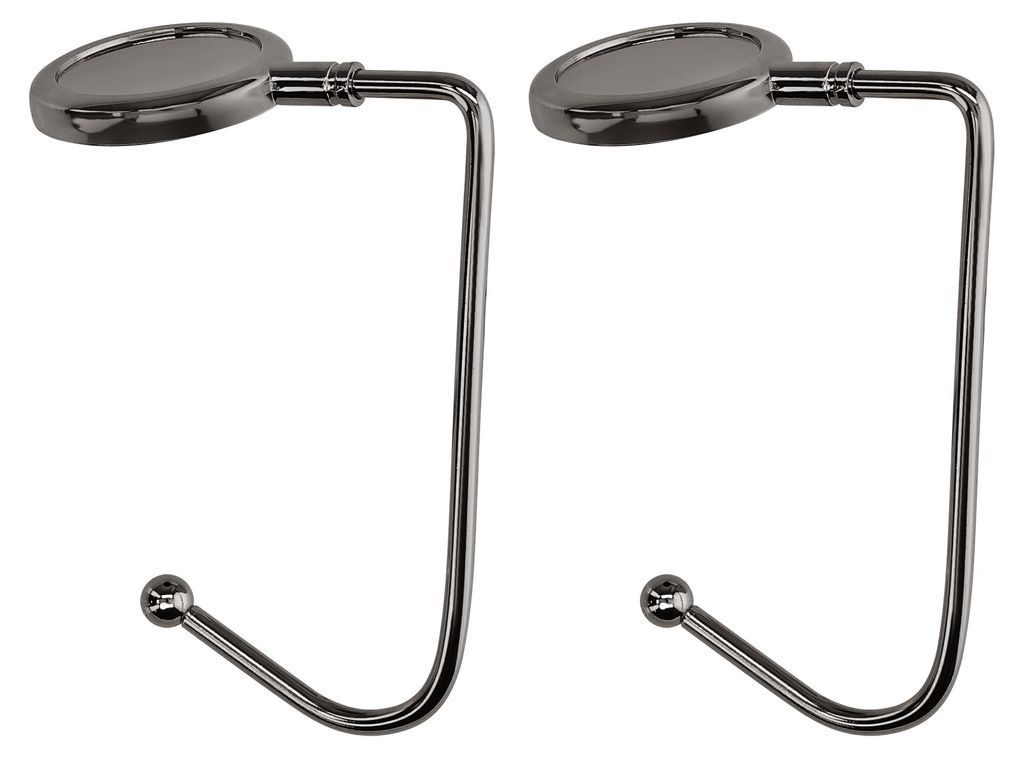 kwmobile Taschenhalter für Tisch - 2x Handtaschenhalter für Produktbild 