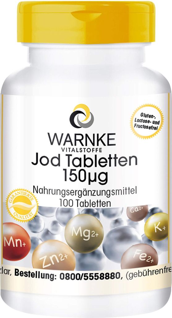 Tabletki jodowe 150ug, 100 sztuk TAB Zdjęcie produktu 