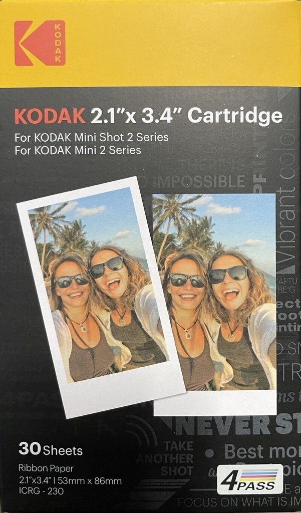 KODAK Cartridge 2,1x3,4'' 30-pack 30 Stück Fotopapier Produktbild 
