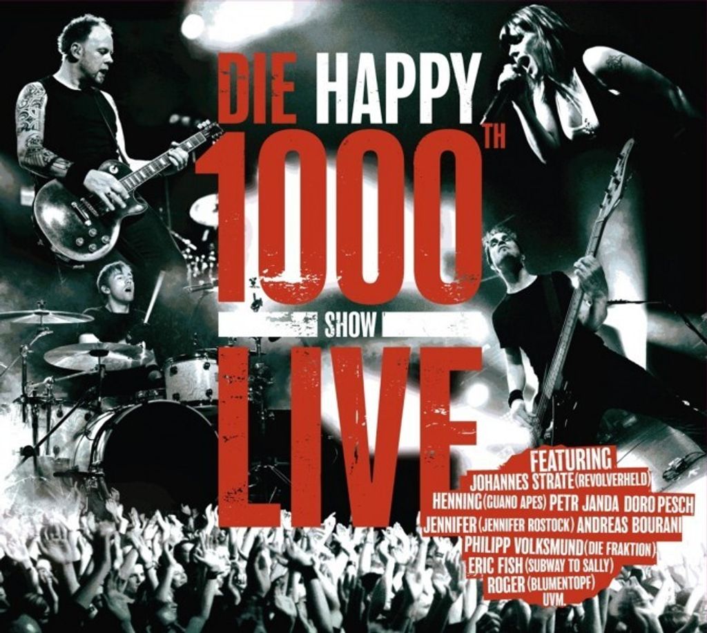 Die Happy-1000th Show Live