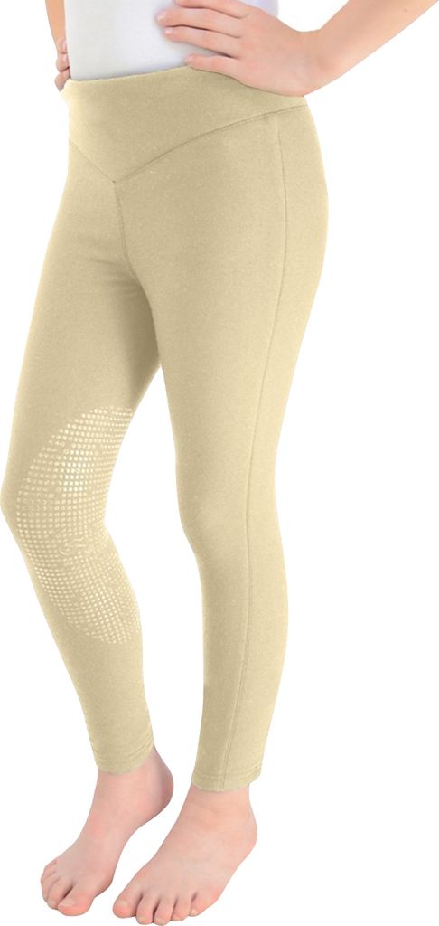 HyPERFORMANCE Kinder Reithose Blizzard Softshell BZ3560 (104) (Beige)