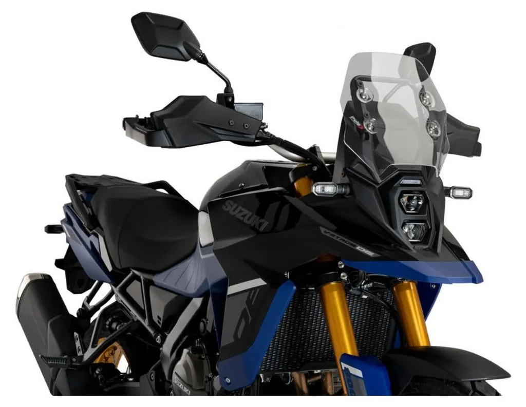 Saute-vent PUIG Sport Fumé pour Suzuki DL V-Strom Haute Résistance