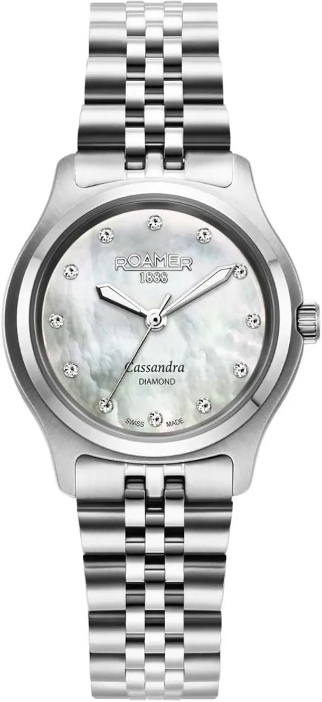 Montre Femme ROAMER 626847 Argentée Anti-Rayures et Confort Durable
