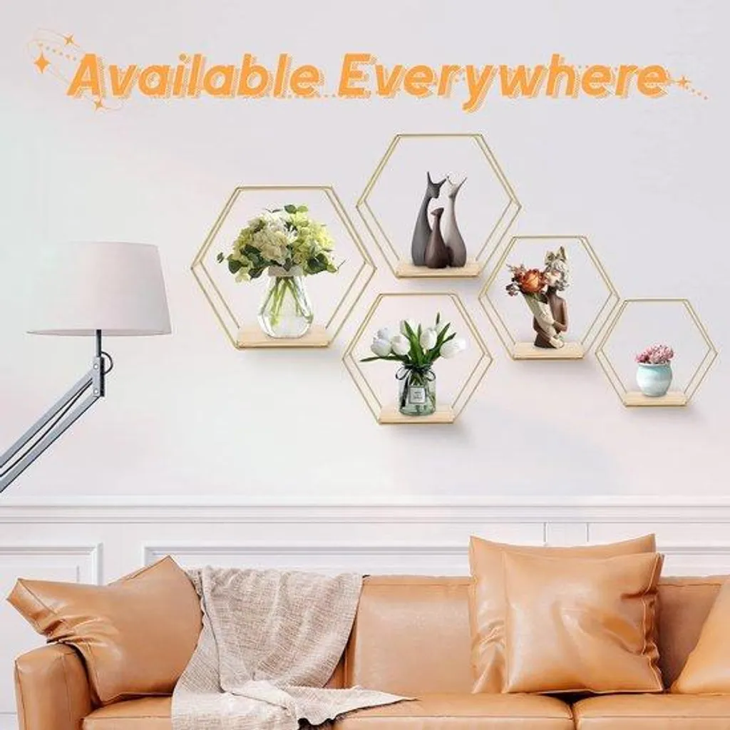 Support mural pour affiches vintage en métal noir - Déco murale 50cm