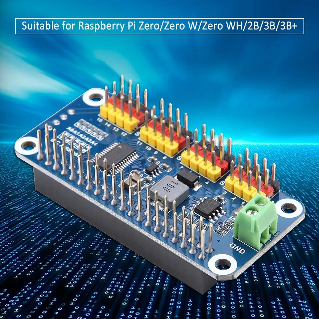 Module de commande de direction 16 canaux Raspberry Pi HAT-DRV - 8