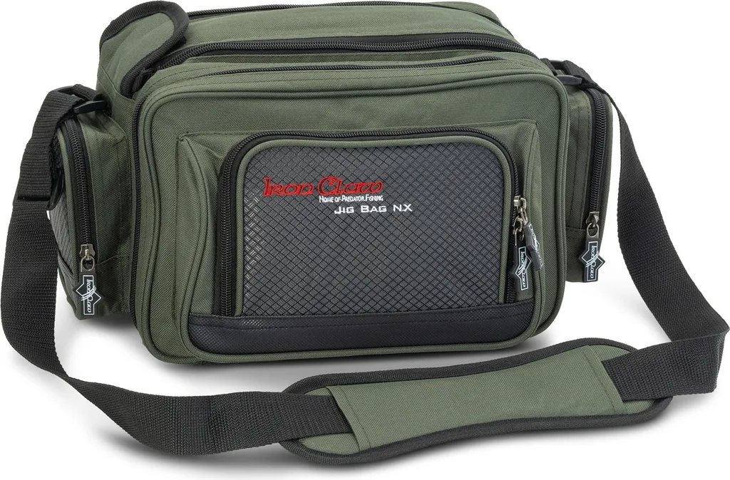 Sacoche de pêche Iron Claw Jig Bag NX sac de transport carnassier