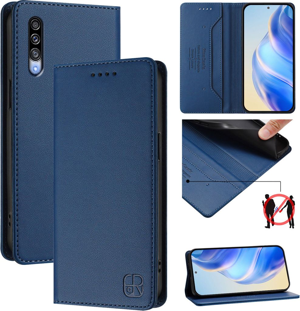 Kožené pouzdro pro Samsung Galaxy A50/A50S/A30S, flipové Obrázek produktu 