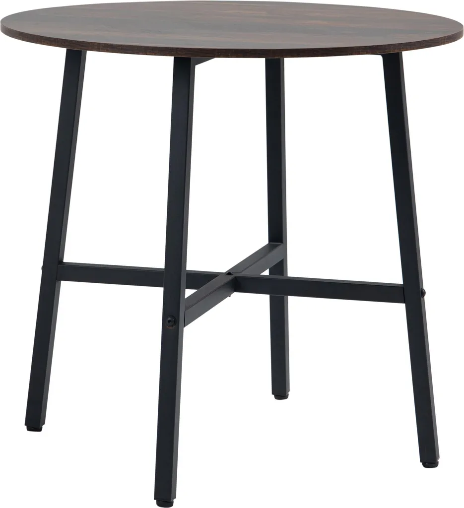 Table de cuisine rectangulaire 110cm pour 4 personnes style scandinave
