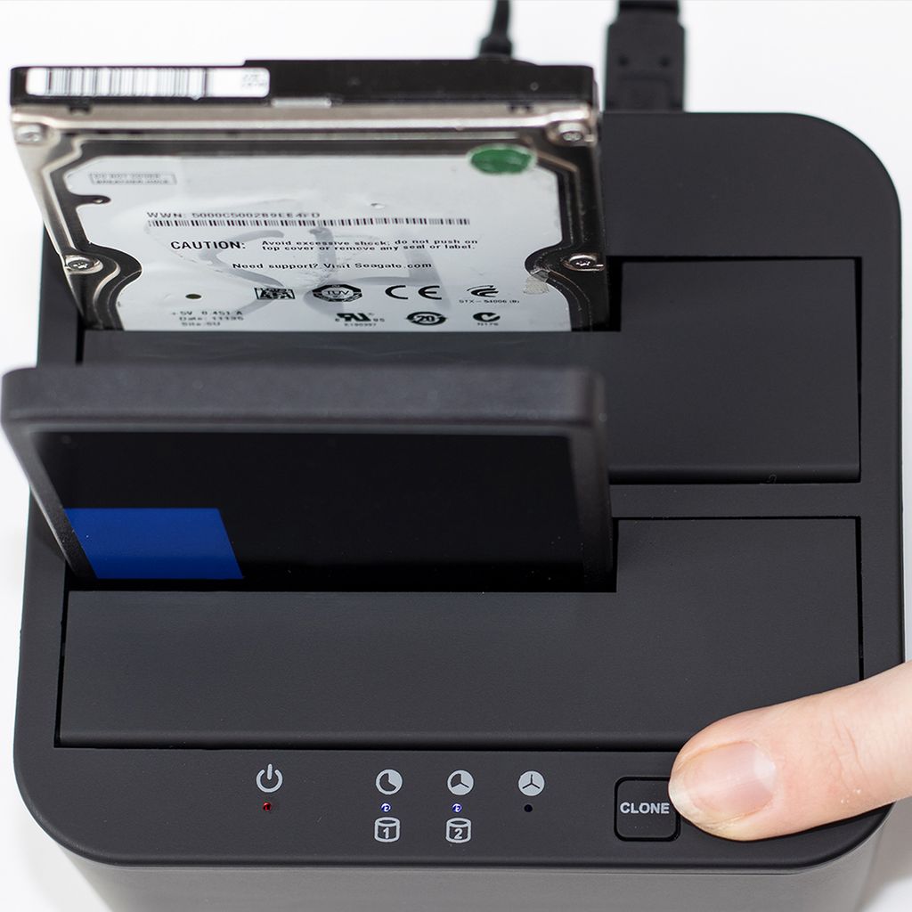 Dokovací stanice REAGLE SATA 2x HDD SSD 16TB Obrázok produktu 4