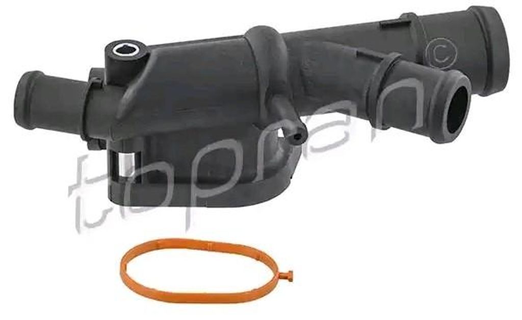TOPRAN 116 532 Kühlmittelflansch für VW GOLF VI (5K1) Wasserflansch
