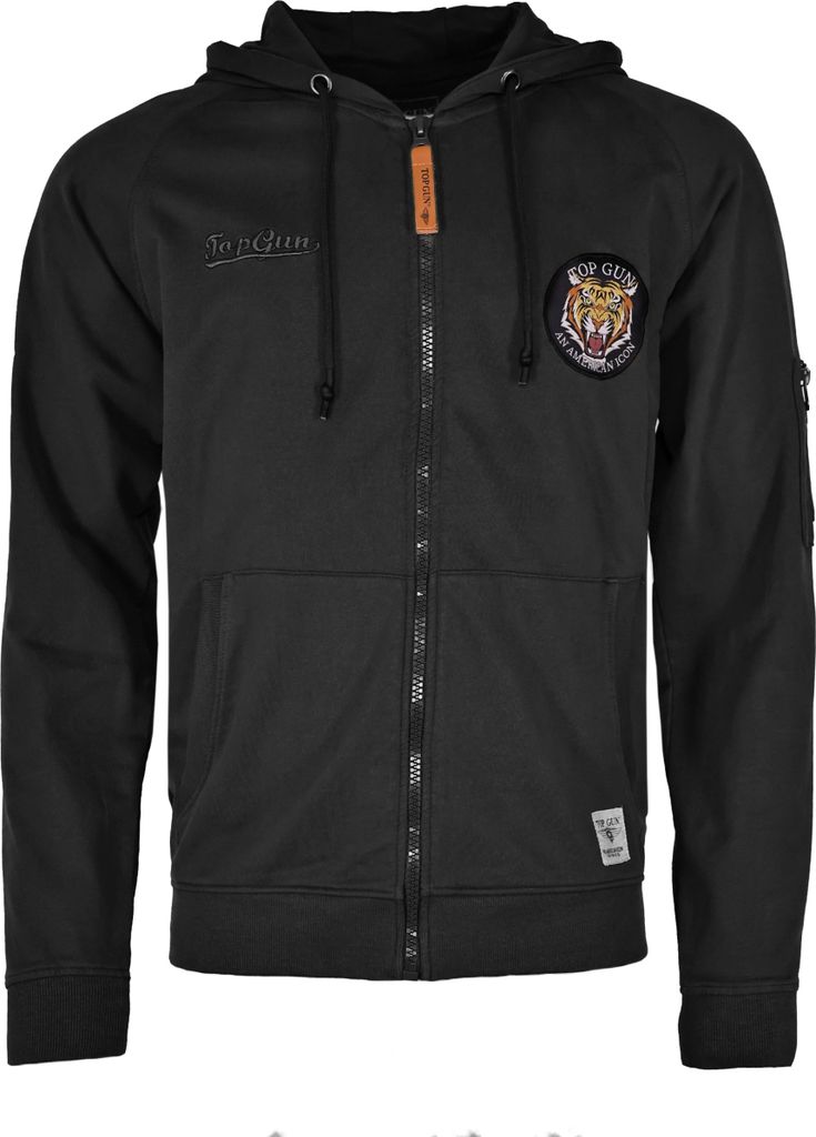 Top Gun Hoodie TG20213018 Herren black M