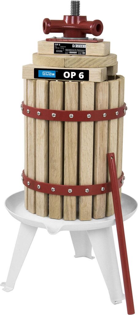 A fruit press on a white background.