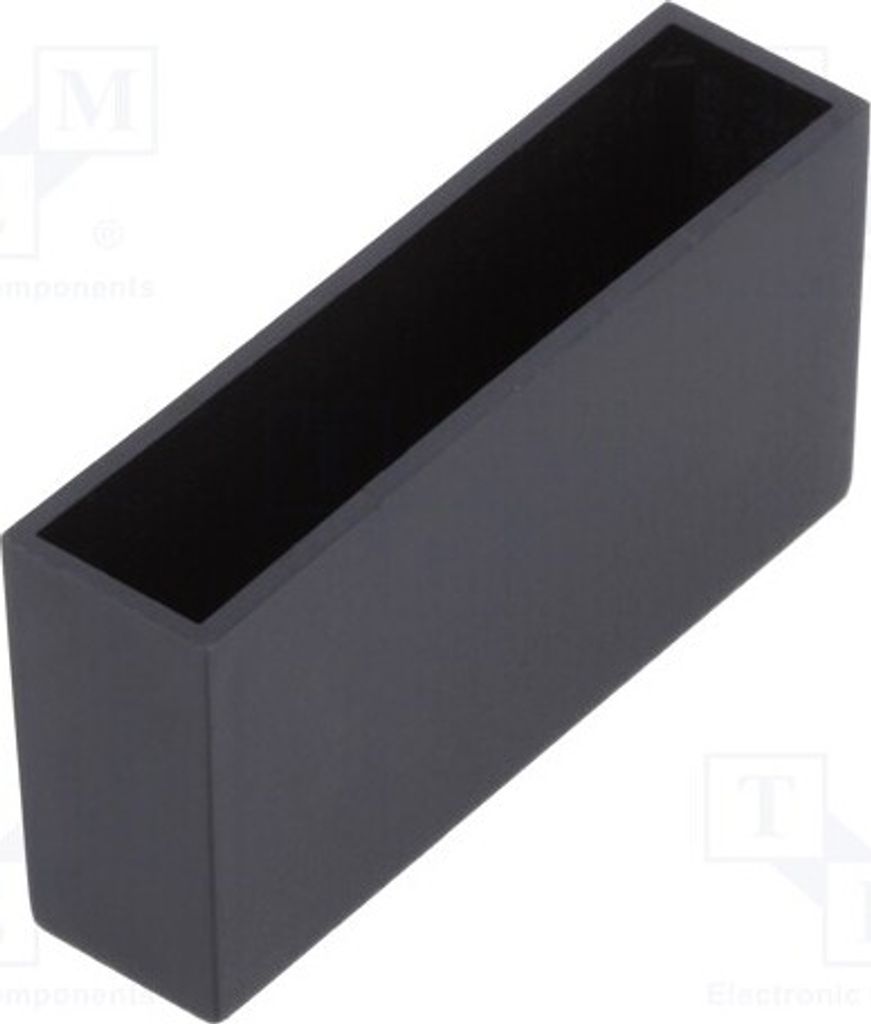 5x Gehäuse: zum Eingießen X: 10mm Z: 20mm Y: 40mm schwarz G401020B B Eingießgeh