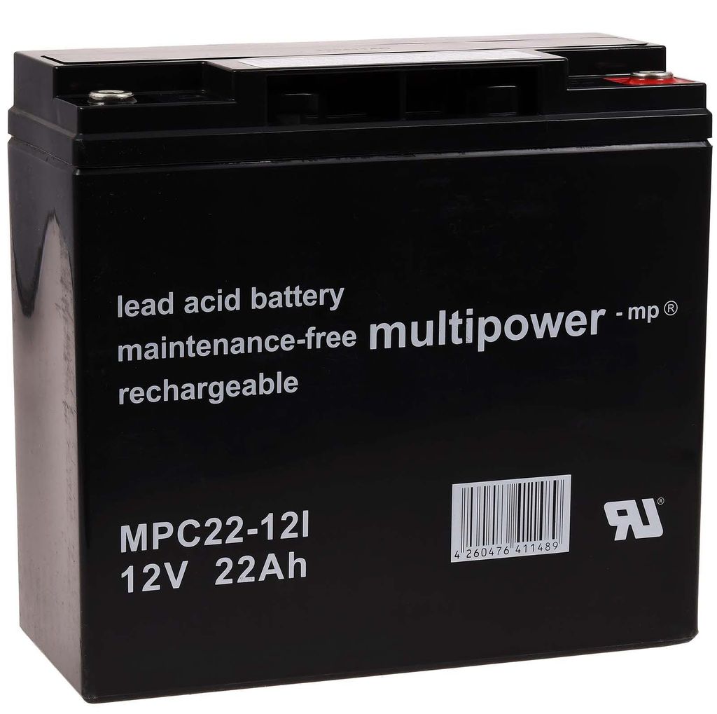 Powery Batterie de remplacement pour Panasonic LC-X1220P / Image du produit 
